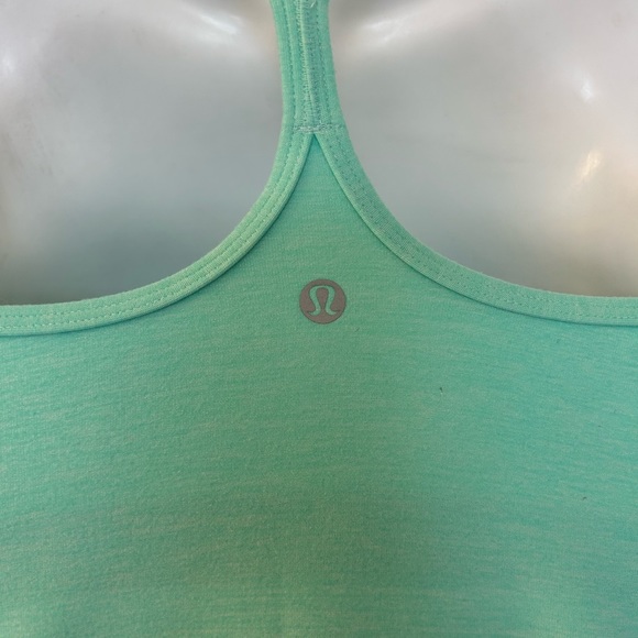 Lululemon Power Y tank in Menthol (mint green, size 4) - Picture 6 of 9